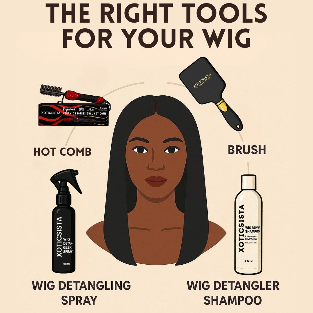 How to Choose the Right Tools for Your Wigs
