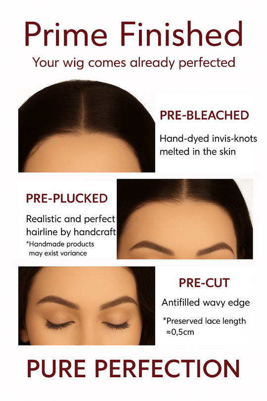 Mia Pre - Plucked Hairline Closure Human Hair Wigs