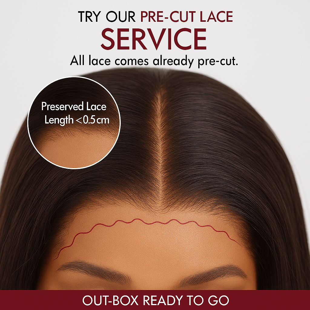 Mia Pre - Plucked Hairline Closure Human Hair Wigs