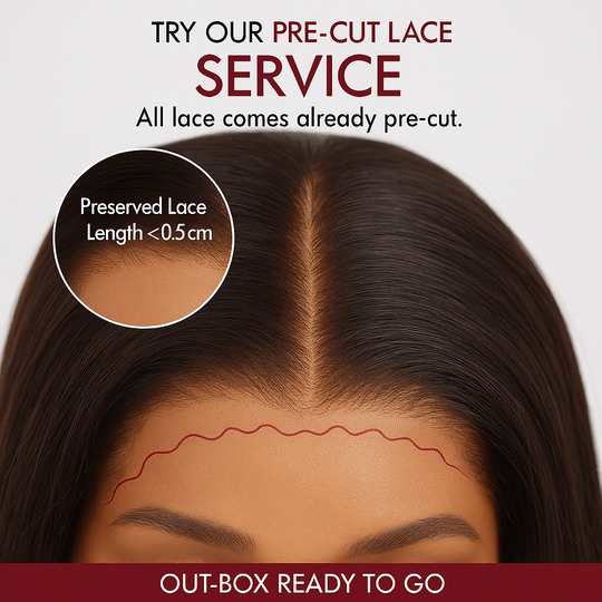 Mia Pre - Plucked Hairline Closure Human Hair Wigs