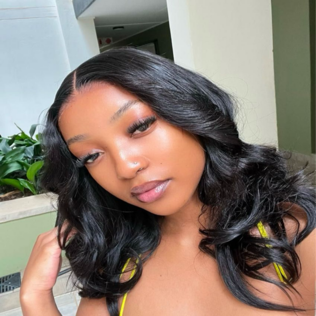 Gluless closure Bodywave wigs