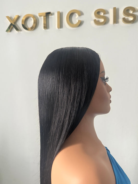 Anna Glueless Closure Hd Lace Straight Customized Wig.