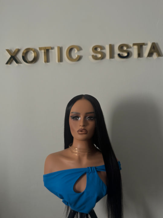 Anna Glueless Closure Hd Lace Straight Customized Wig.
