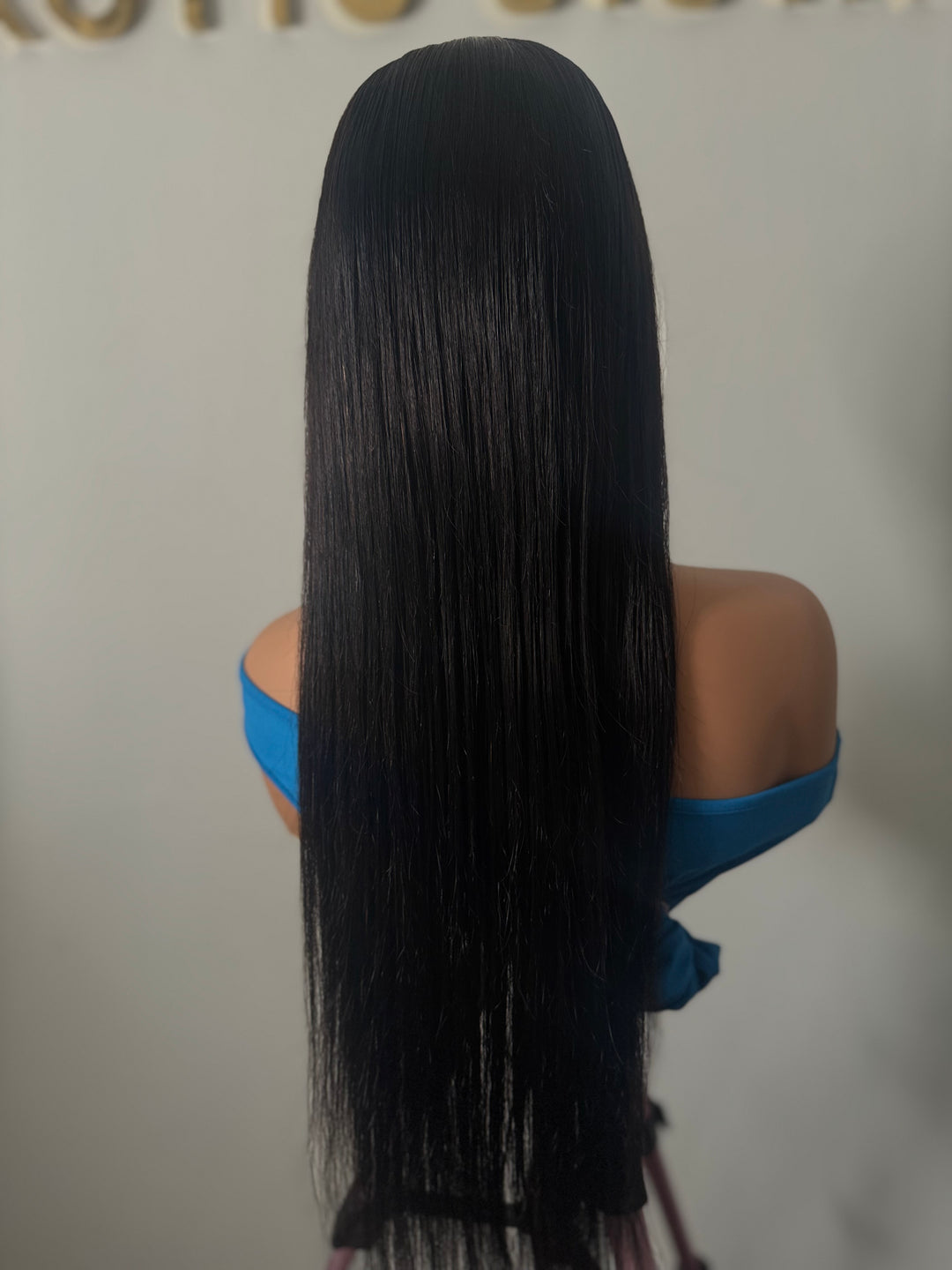 Anna Glueless Closure Hd Lace Straight Customized Wig.