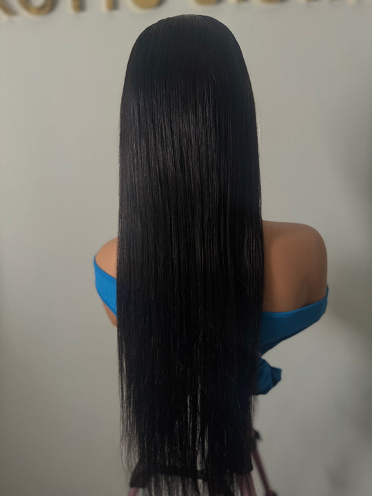 Anna Glueless Closure Hd Lace Straight Customized Wig.
