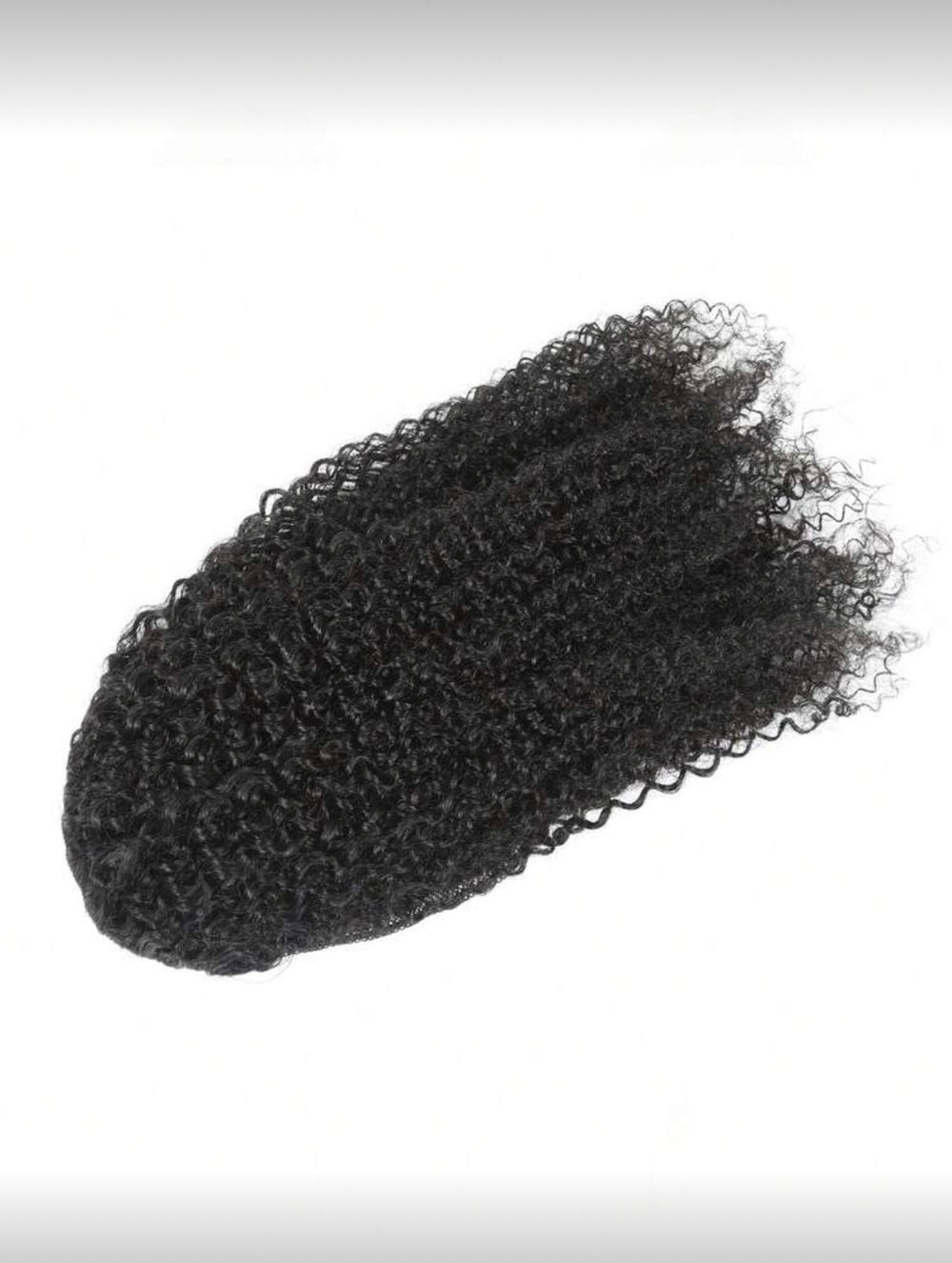 Afro Drawstring Ponytail Human Hair Bun For Women Brazilian Virgin Human Hair Afro Kinky Curly Clip In Ponytail Extension Human Hair Pieces Natural Color