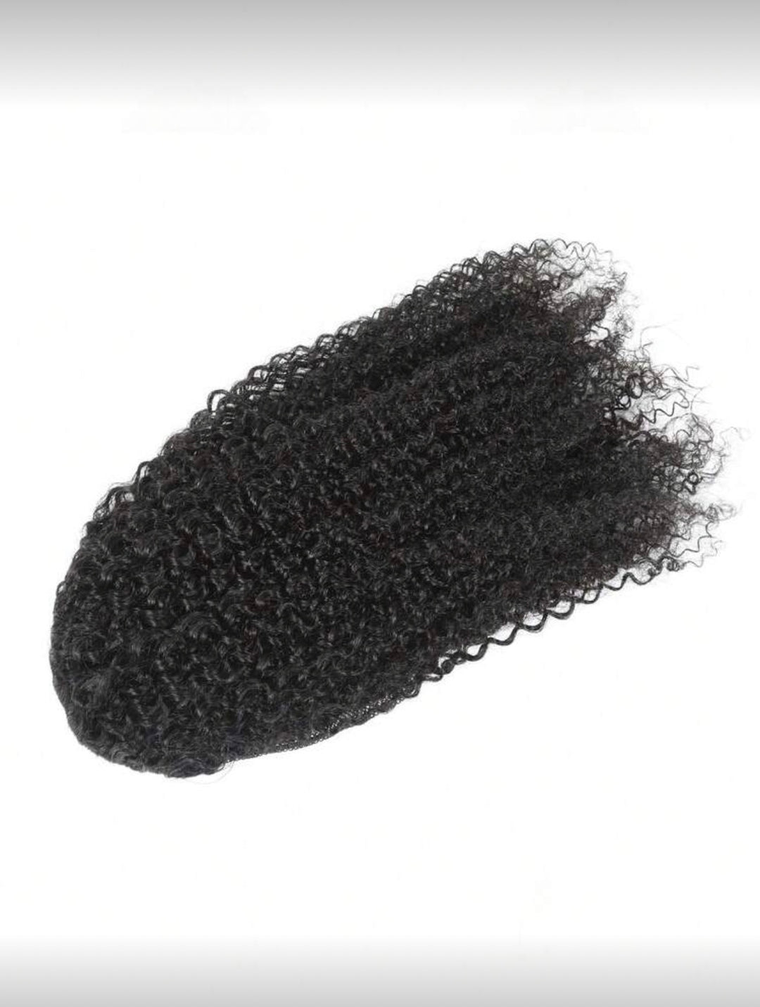 Afro Drawstring Ponytail Human Hair Bun For Women Brazilian Virgin Human Hair Afro Kinky Curly Clip In Ponytail Extension Human Hair Pieces Natural Color
