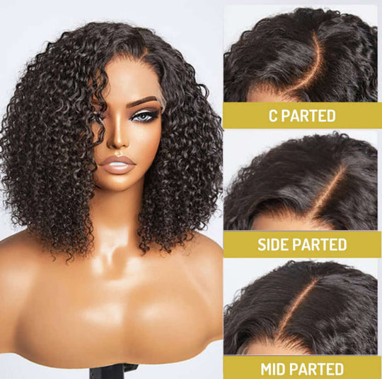 Alicia Fully Customize Curly Bob Wig