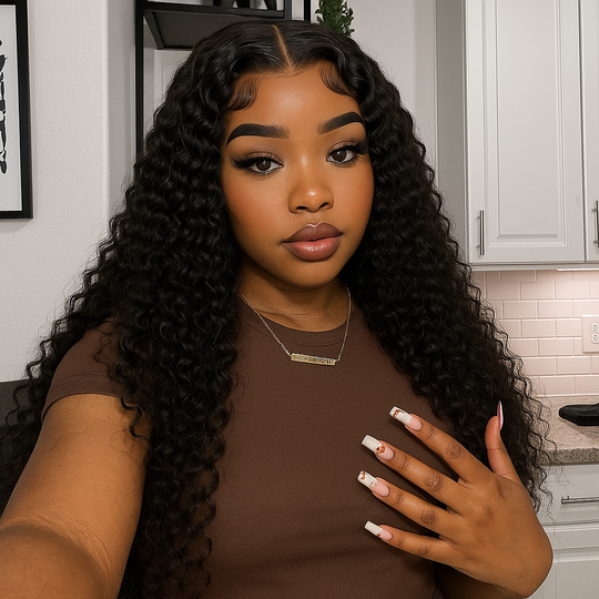 Jen Fully Customize Closure Waterwave Wig