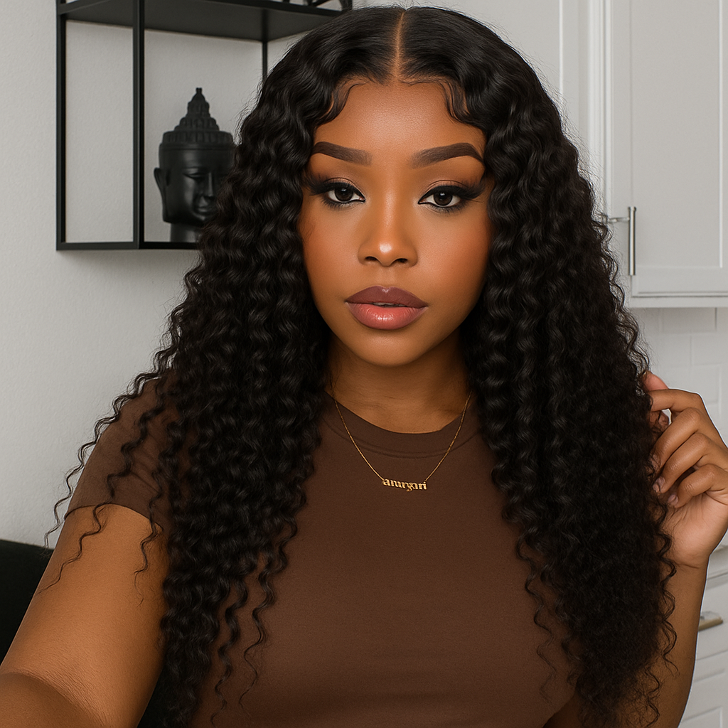 Jen Fully Customize Closure Waterwave Wig
