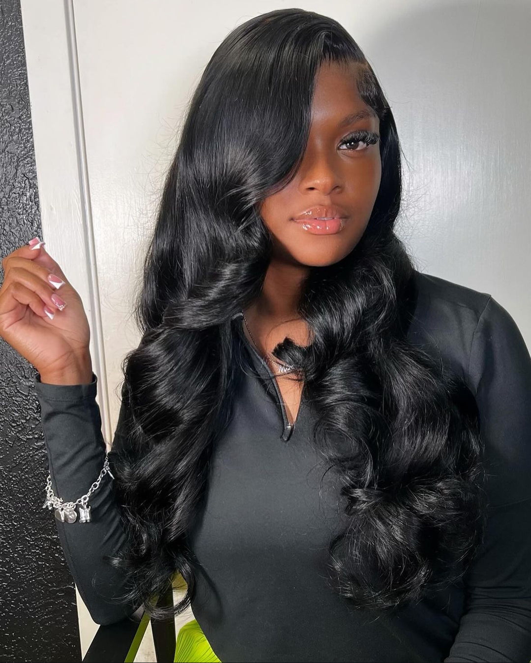 Fully Customised 4x4 Closure Bodywave Wig.