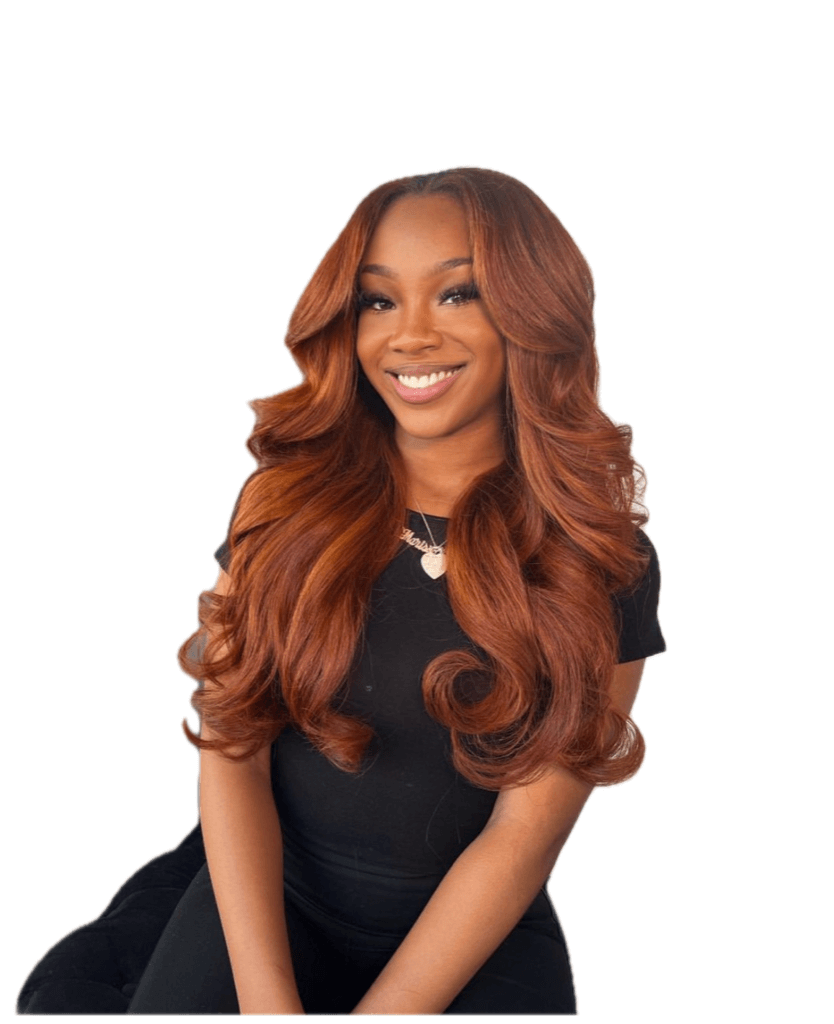 Fully Customised Auburn Bodywave Closure Wig