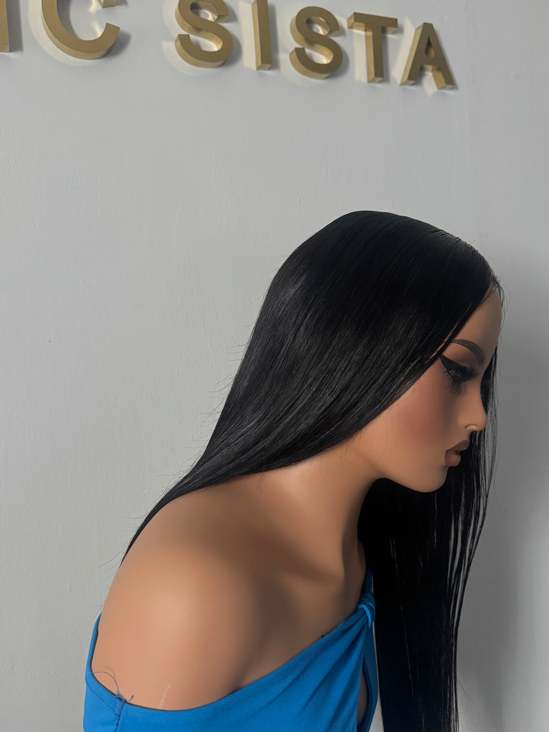 Anna Glueless Closure Hd Lace Straight Customized Wig.