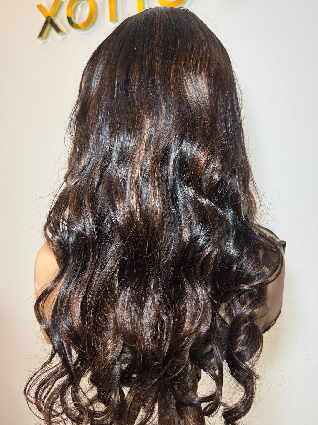 Alice Fully Customised Curtain Bang Balayage Wig