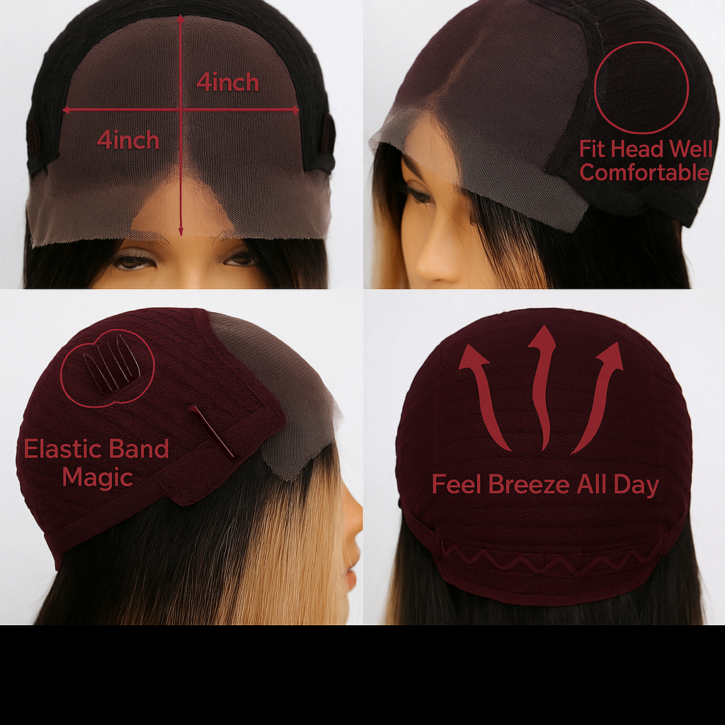 Lily Fully  Customized Waterwave Closure Wig