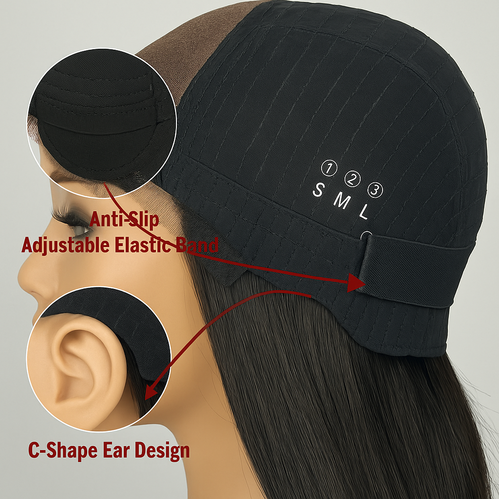 Diana Jet Black  Ready-To-Wear Glueless Wig