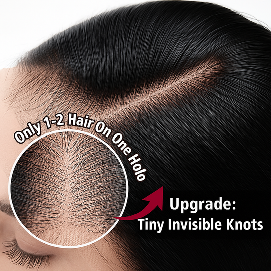 Anna Glueless Closure Hd Lace Straight Customized Wig.