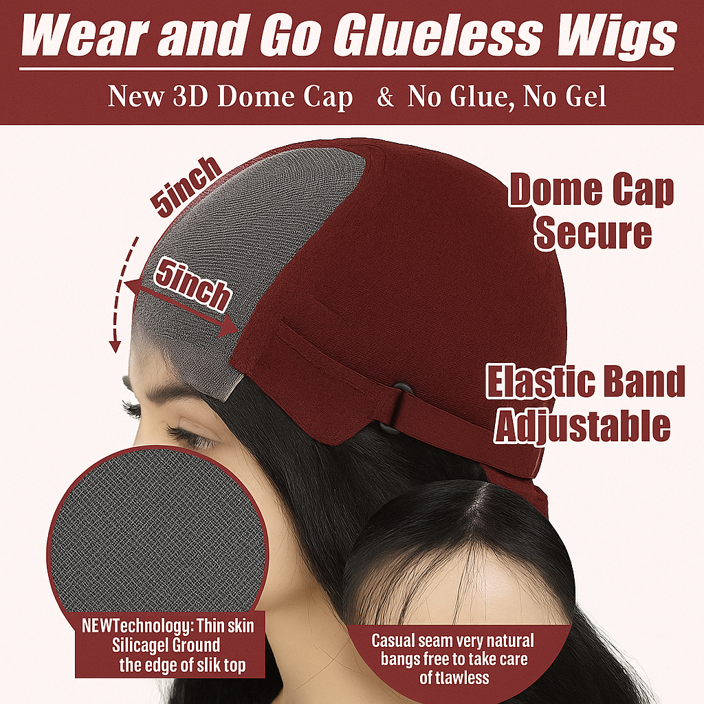 Sienna Glueless Closure Wig