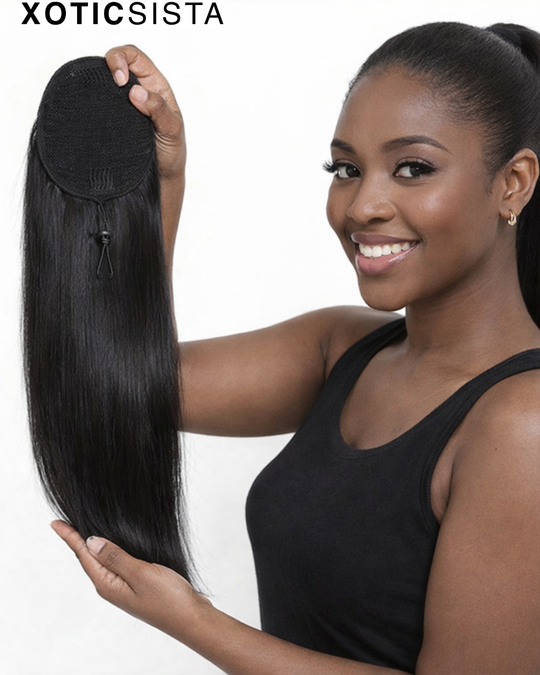 Natural Human Hair Poney Collection