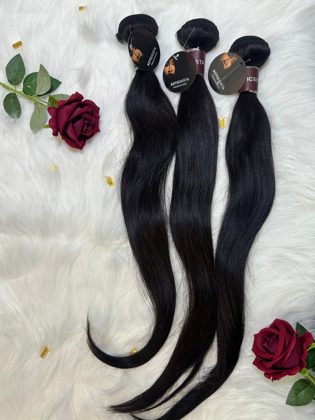 Upraded Brazilian Hair | 100% Straight Bundles 1pc / 3pcs