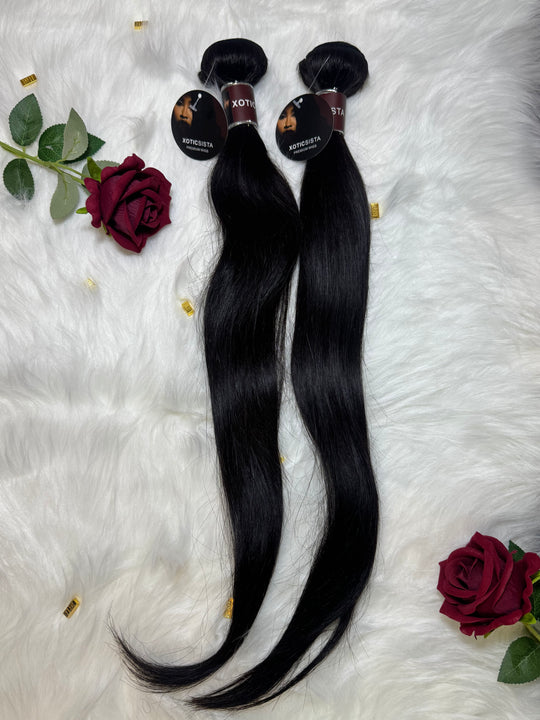 Upraded Brazilian Hair | 100% Straight Bundles 1pc / 3pcs