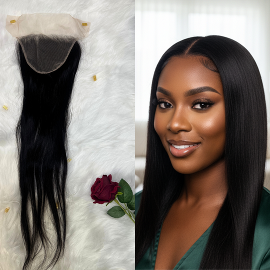 6x4 HD Lace Straight Closure – 20” Premium Virgin Hair | XOTICSISTA