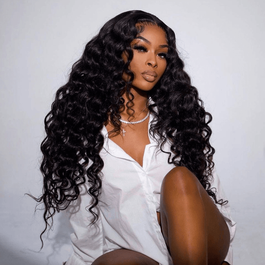 Gentle Keisha Fully Customize HD Deepwave Wigs