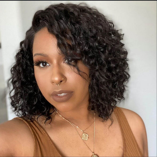 Alicia Fully Customize Curly Bob Wig