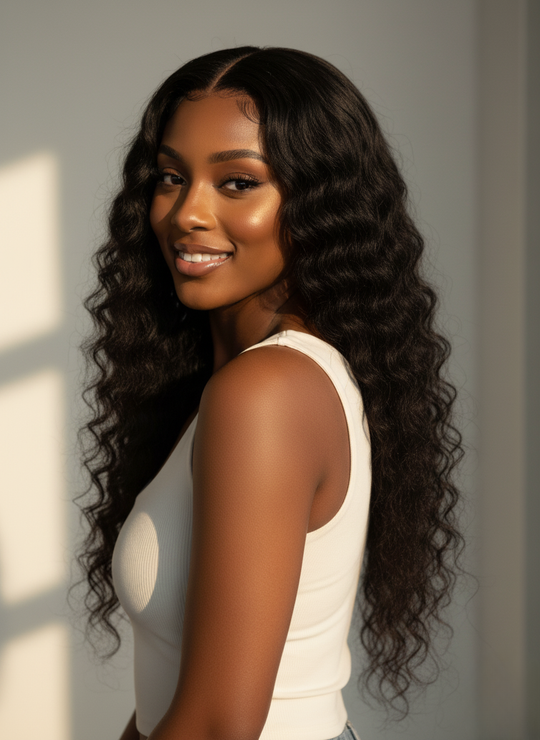 4x4 HD Lace Water Wave Closure – 20 Inch Premium Virgin Hair | XOTICSISTA