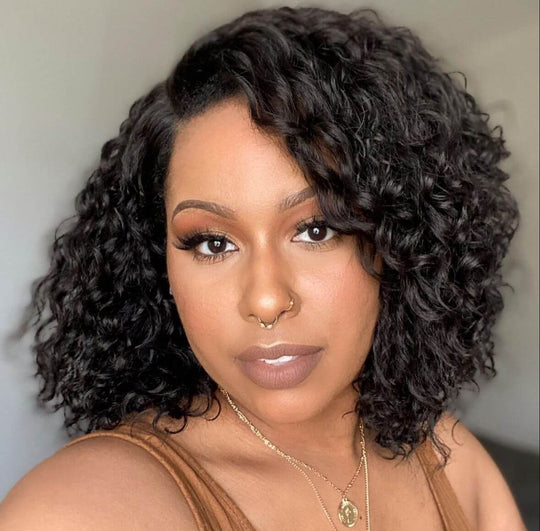 Alicia Fully Customize Curly Bob Wig