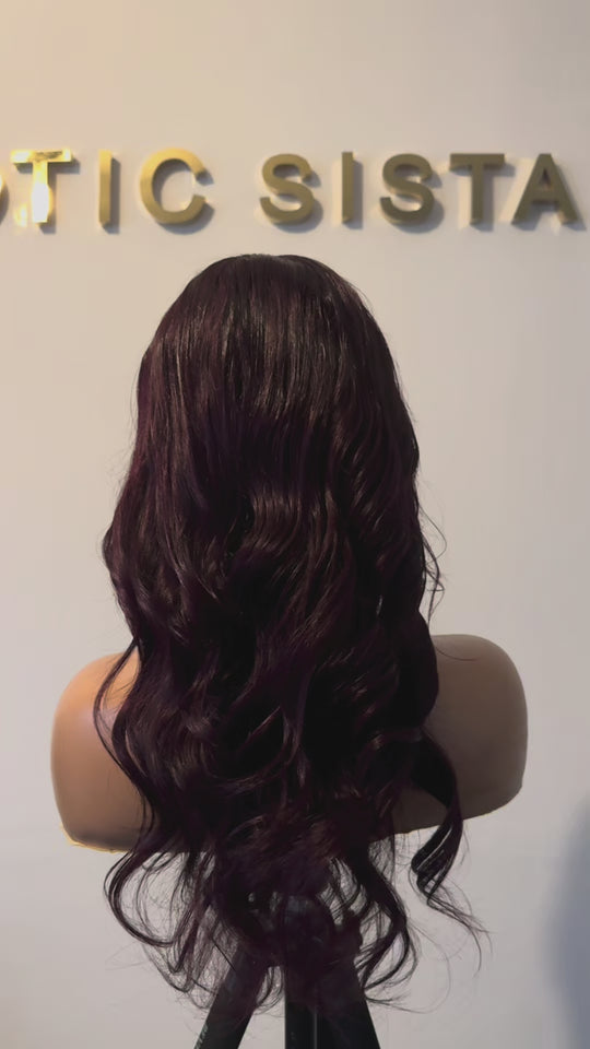 JODI BLACK CHERRY BODYWAVE VIRGIN WIG